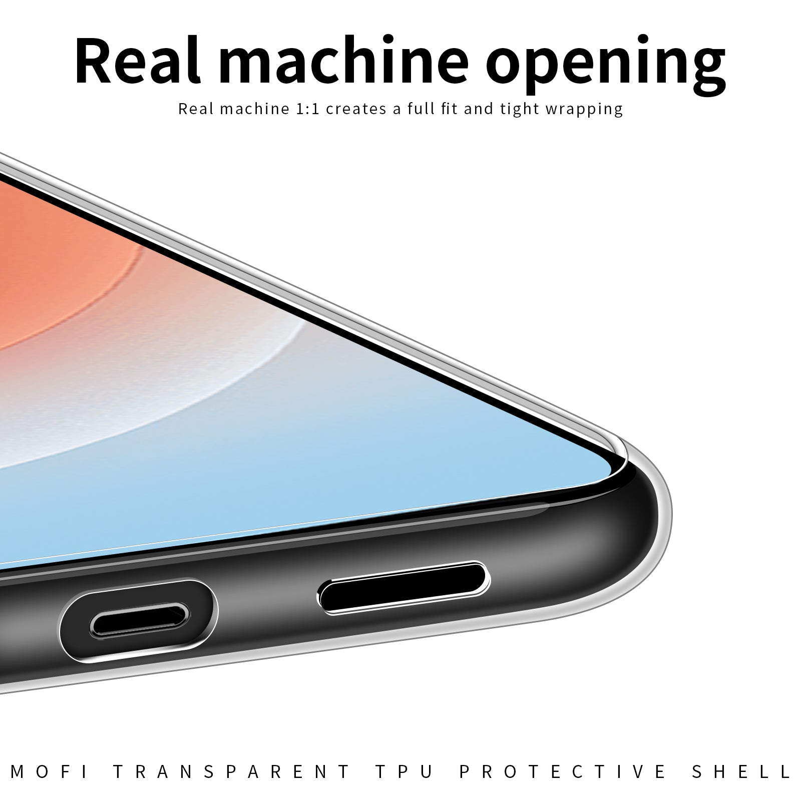 MOFI Anti-drop TPU Phone Case For Tecno Camon 19 4G/19 Pro 4G Scratch-resistant Transparent Phone Cover MOFI Anti-drop TPU Phone Case For Tecno Camon 19 4G/19 Pro 4G Scratch-resistant Transparent Phone Cover